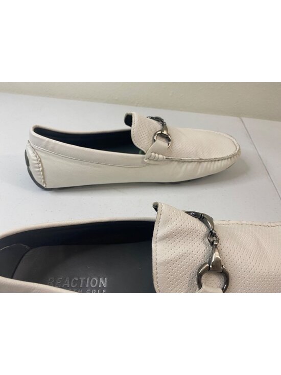 Kenneth Cole Reaction Loafers Mens 9 White Driver Casual Shoes main image 12
